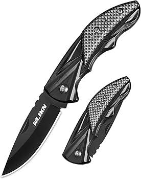 Amazon | Wlikn フォールディングナイフ 折りたたみナイフ アウトドア